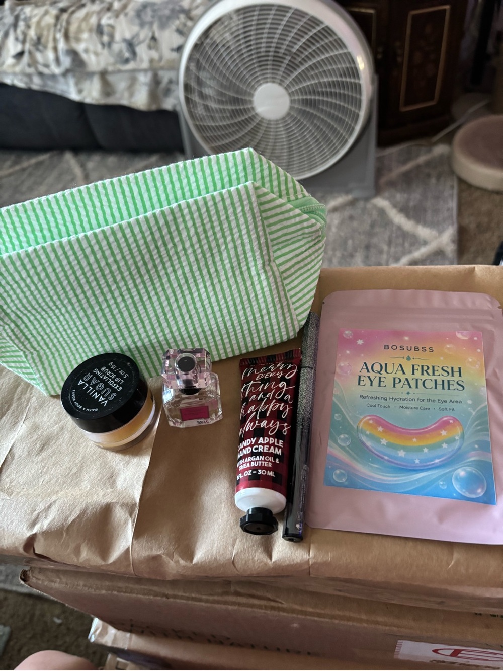 Make up case with extras